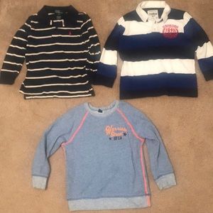 Boys size 4t Long Sleeve Shirts